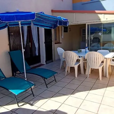 2Min A Pied De La Plage Grande Terrasse Le Barcarès Exterior foto
